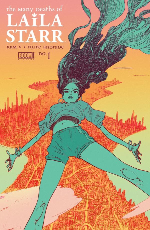 The Many Deaths of Laila Starr #1 cover