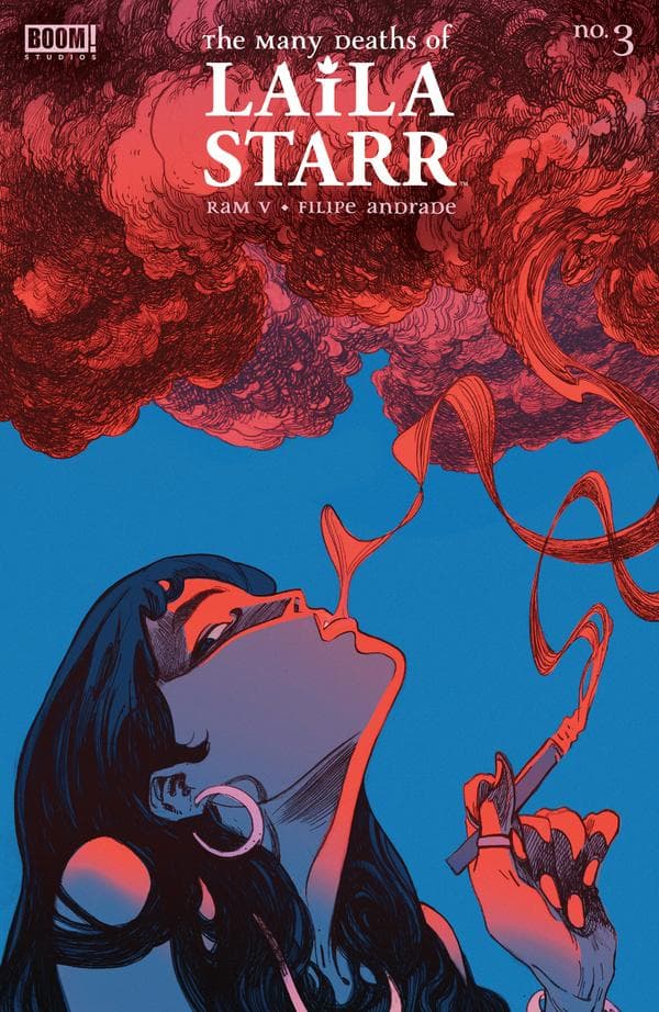 The Many Deaths of Laila Starr #3 cover