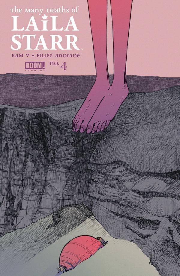 The Many Deaths of Laila Starr #4 cover