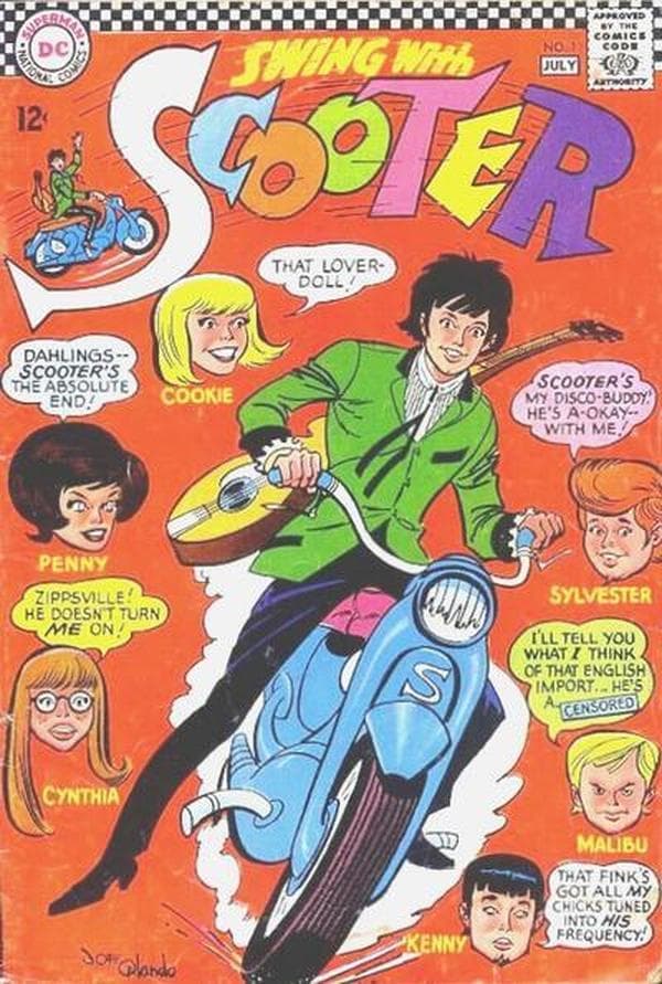 Swing with Scooter #1 cover