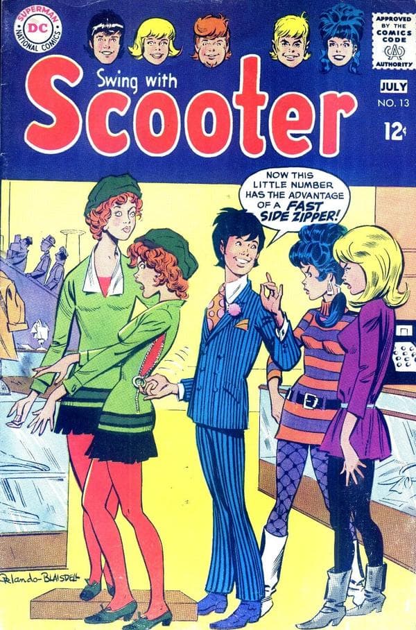 Swing with Scooter #13 cover