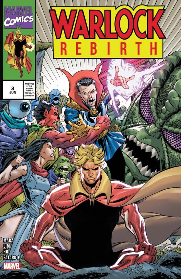 Warlock: Rebirth #3 cover