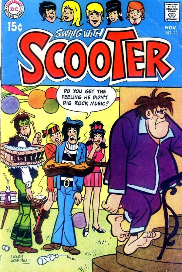 Swing with Scooter #23 cover