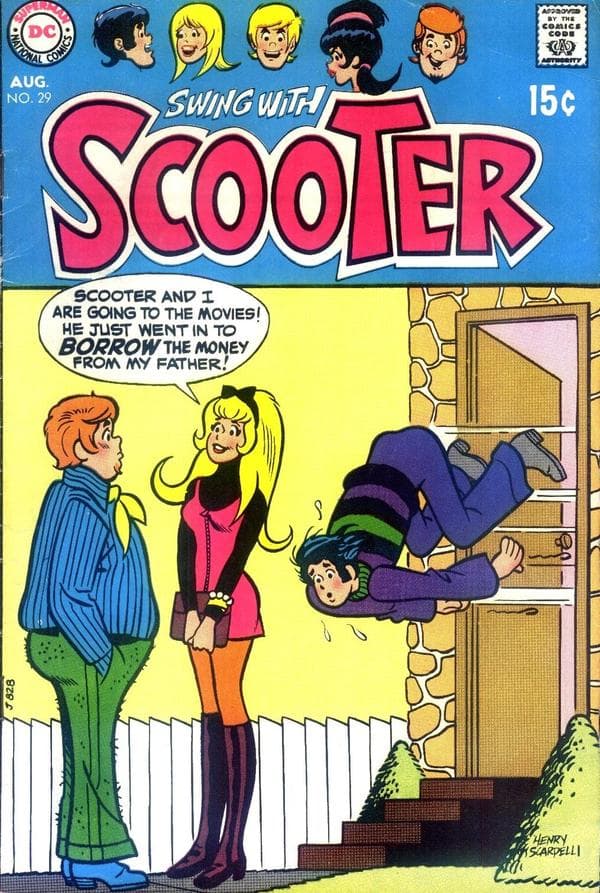 Swing with Scooter #29 cover