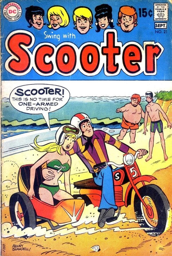 Swing with Scooter #21 cover