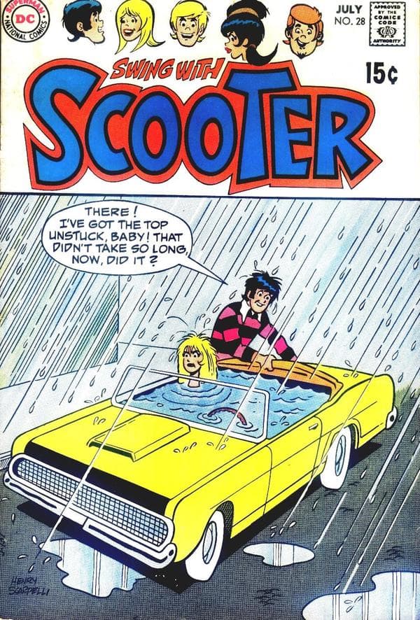 Swing with Scooter #28 cover