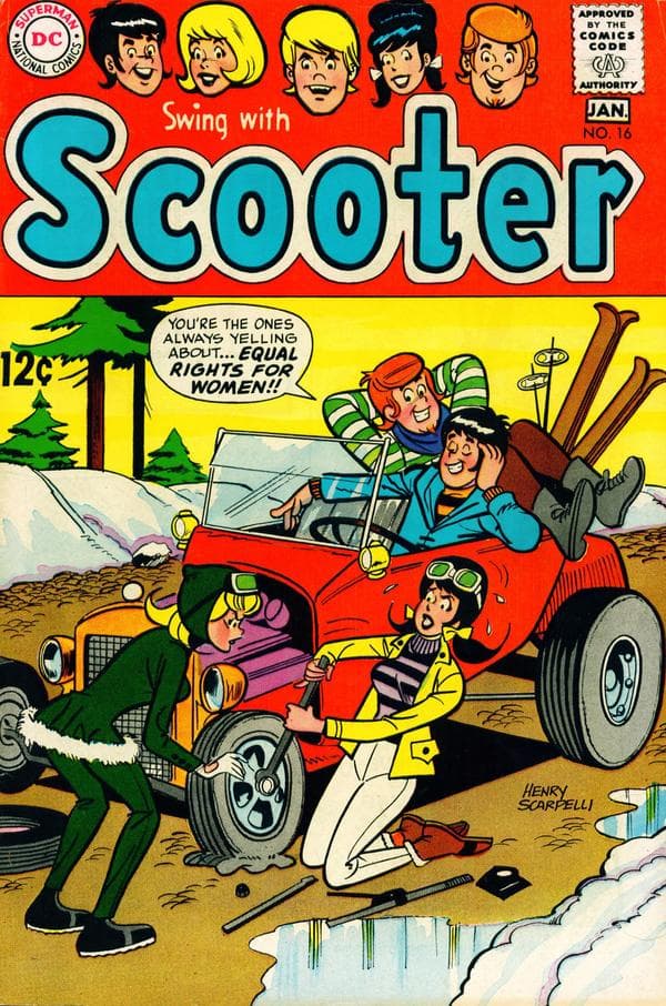 Swing with Scooter #16 cover