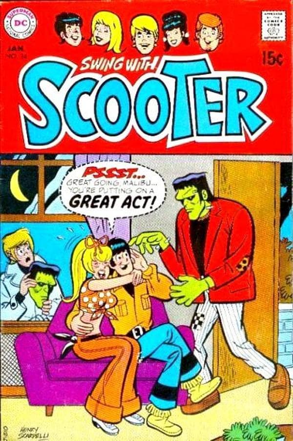 Swing with Scooter #24 cover