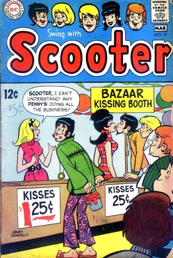 Swing with Scooter #17 cover