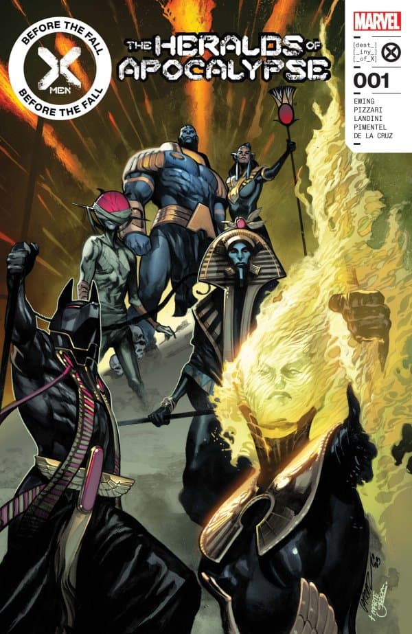 X-Men: Before The Fall - Heralds of Apocalypse  #1 cover