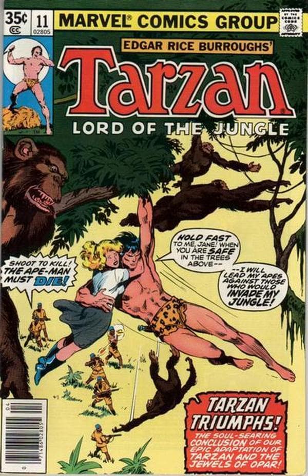 Tarzan #11 cover