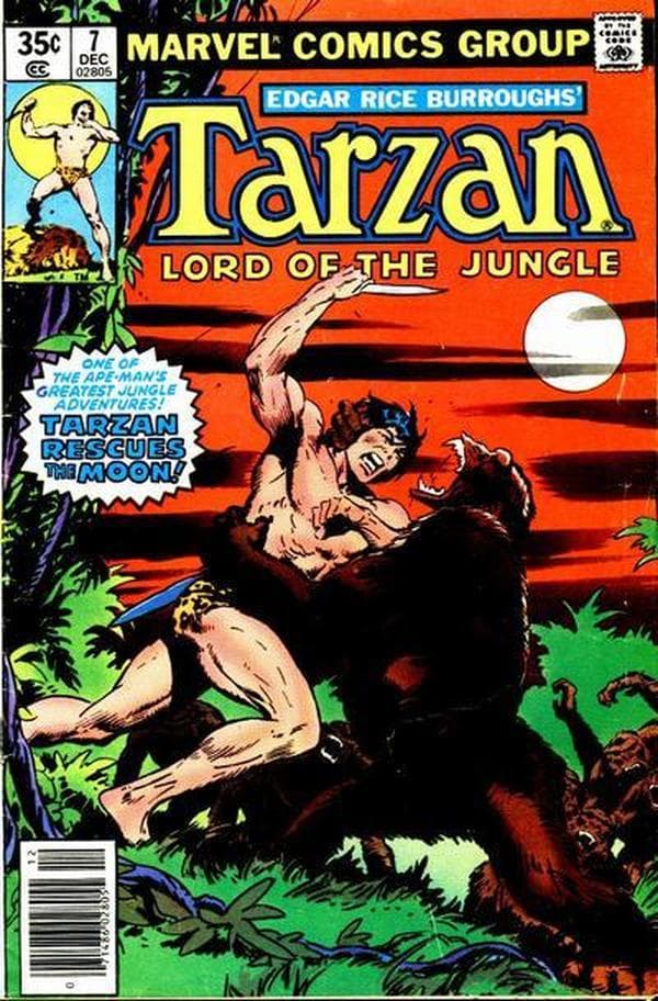Tarzan #7 cover