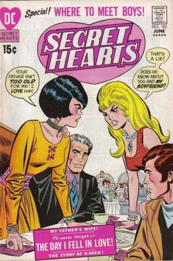 Secret Hearts #152 cover