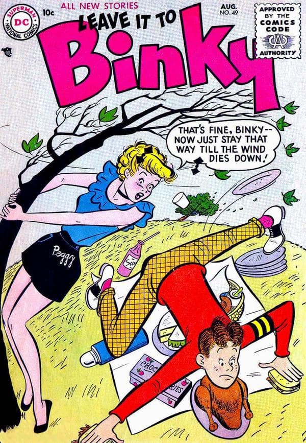 Leave It to Binky #49 cover