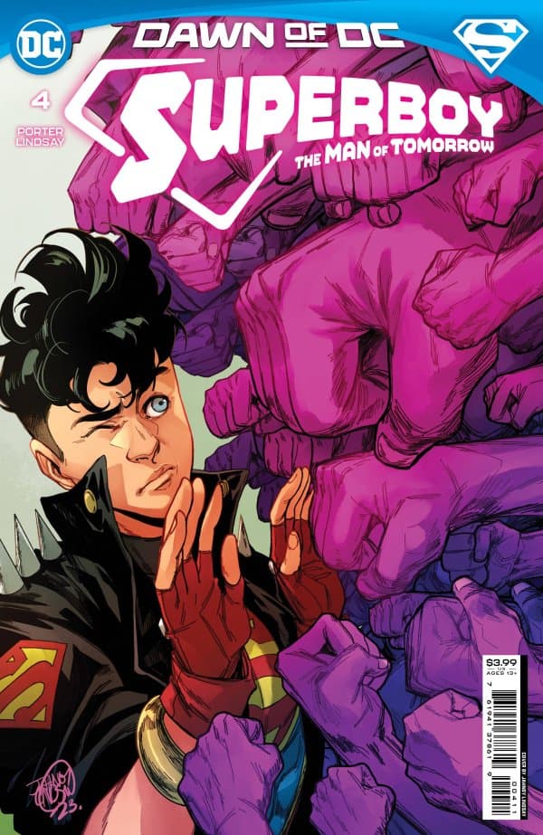 Superboy: The Man of Tomorrow #4 cover