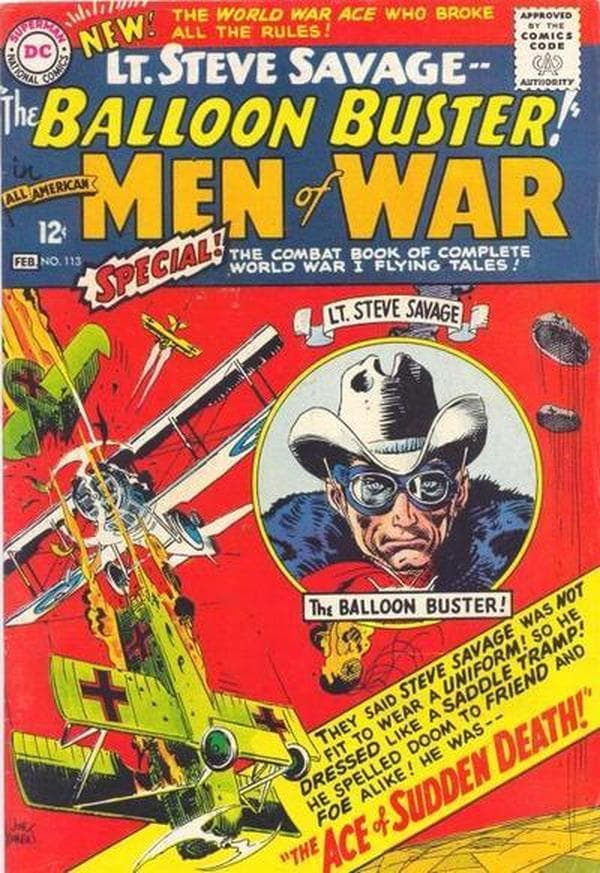 All-American Men of War #113 cover