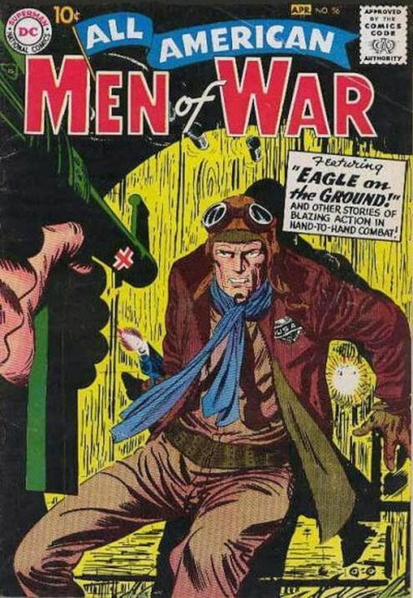 All-American Men of War #56 cover