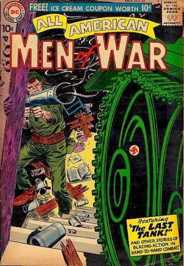 All-American Men of War #50 cover