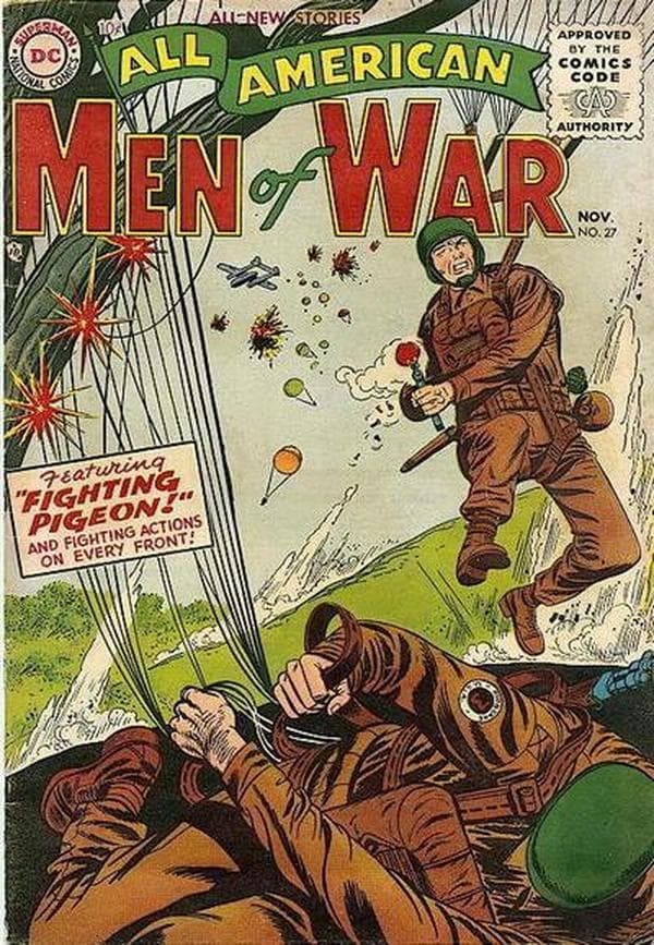 All-American Men of War #27 cover