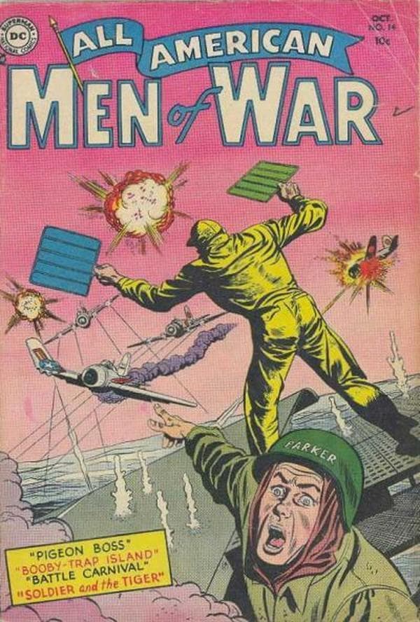 All-American Men of War #14 cover