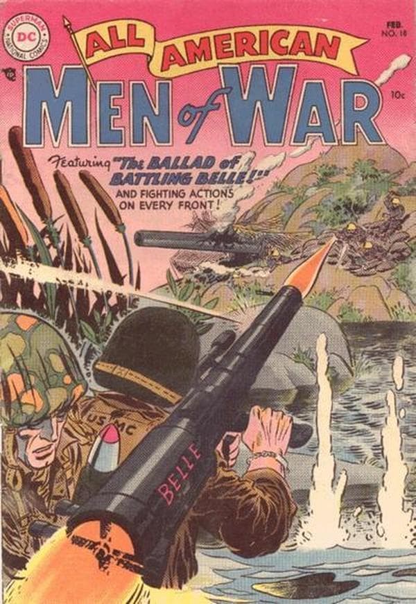 All-American Men of War #18 cover