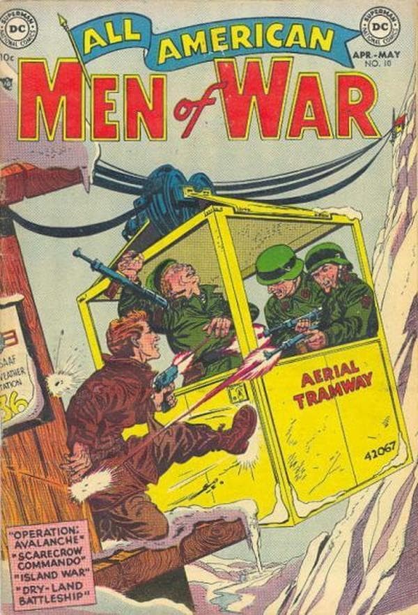 All-American Men of War #10 cover