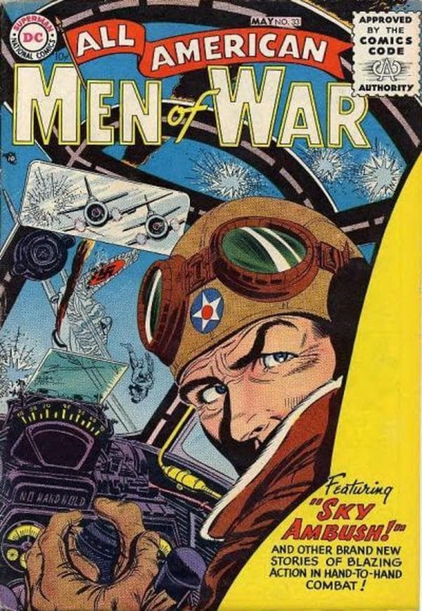 All-American Men of War #33 cover