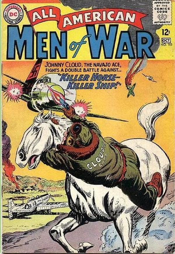 All-American Men of War #105 cover