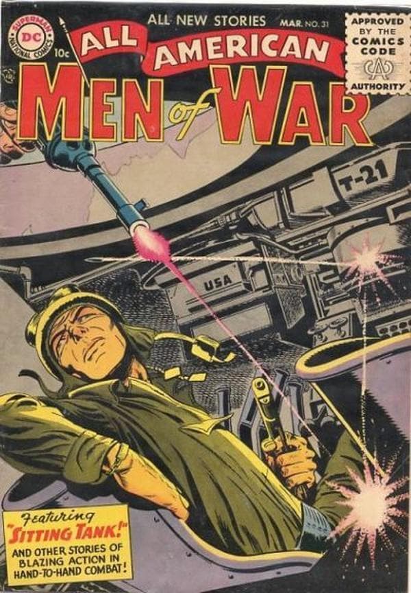 All-American Men of War #31 cover