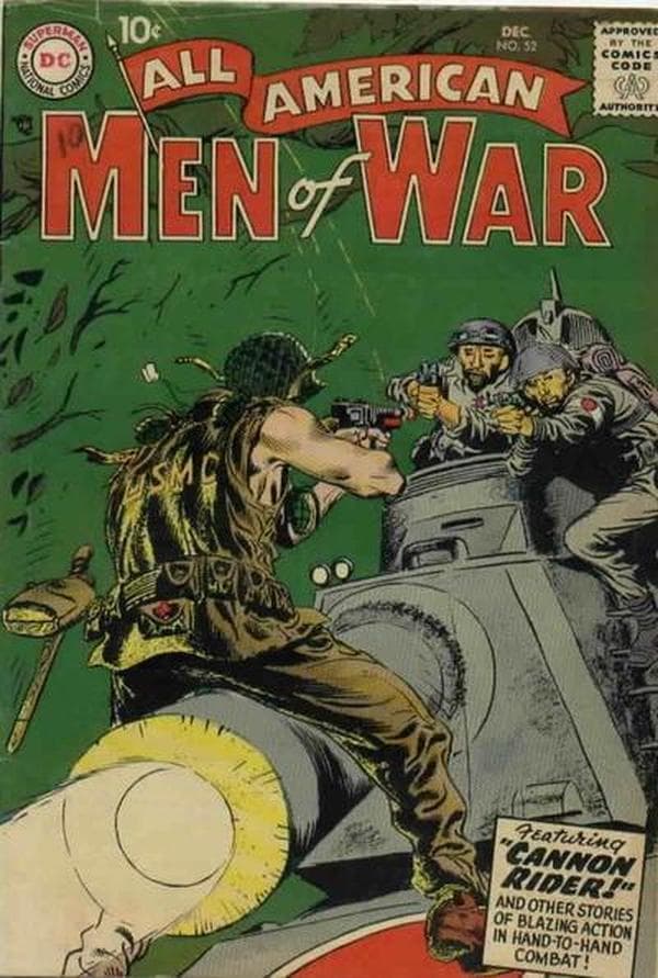 All-American Men of War #52 cover