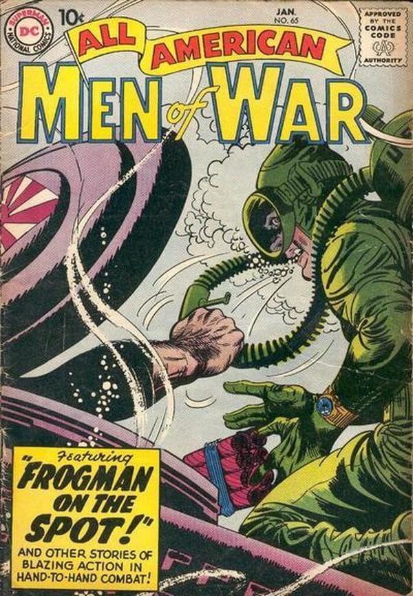 All-American Men of War #65 cover