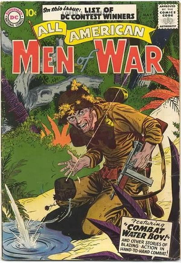 All-American Men of War #45 cover
