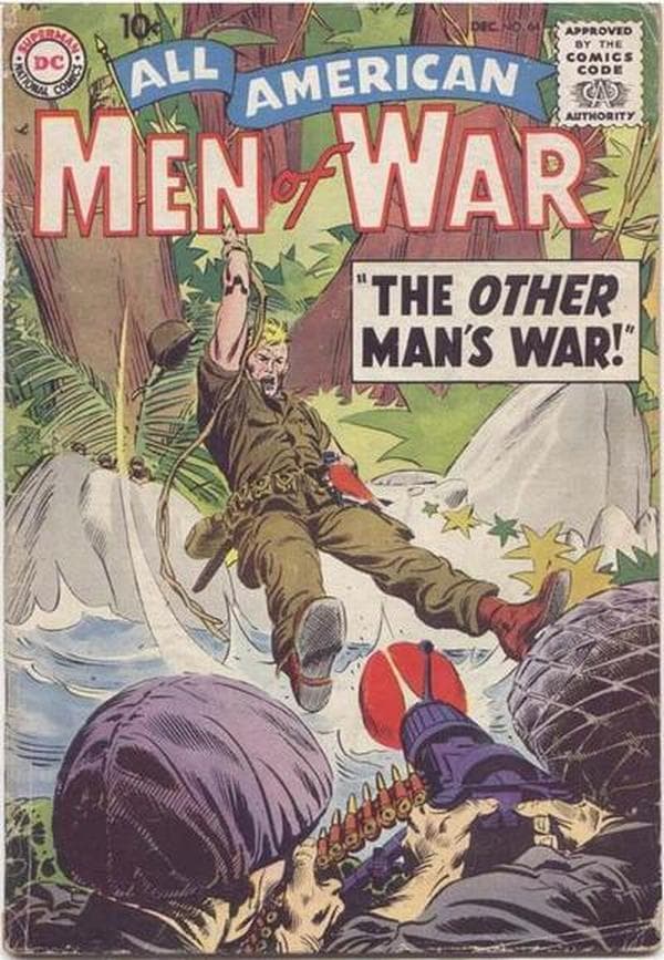 All-American Men of War #64 cover