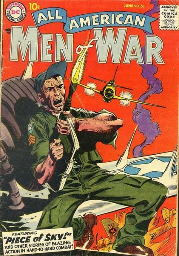 All-American Men of War #58 cover