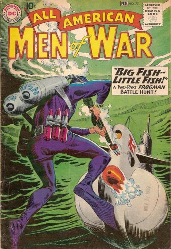 All-American Men of War #77 cover