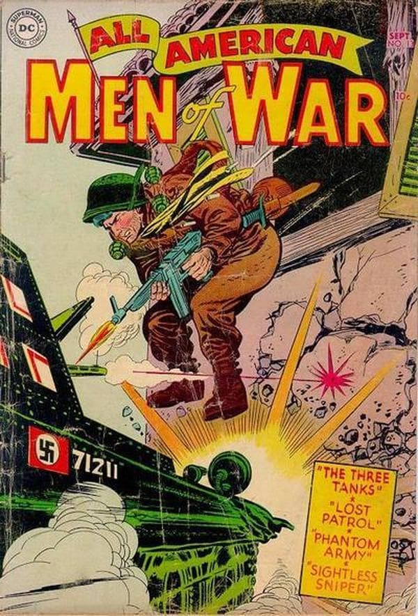 All-American Men of War #13 cover