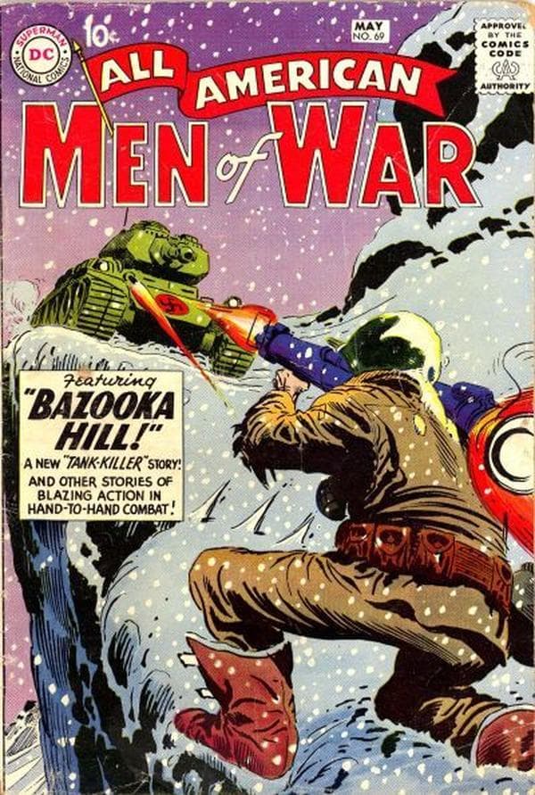 All-American Men of War #69 cover