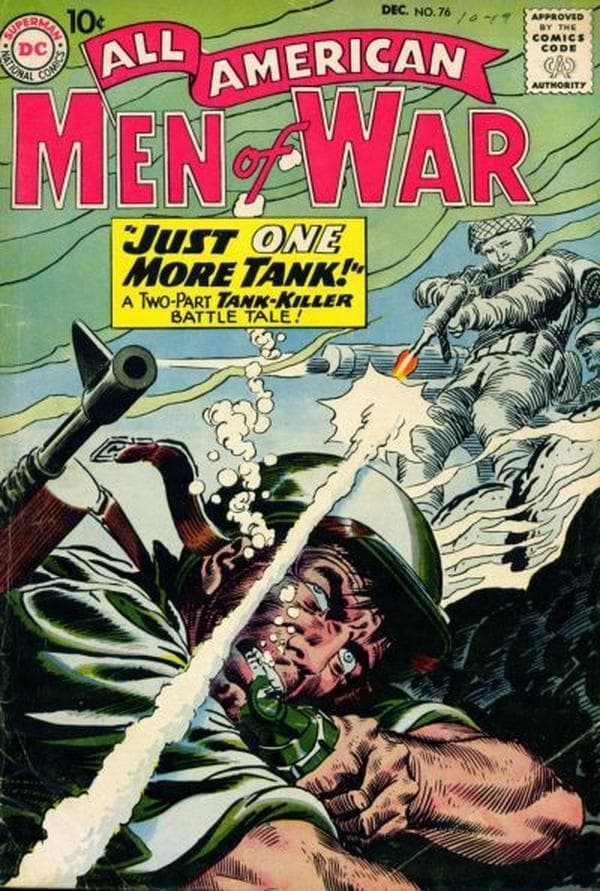 All-American Men of War #76 cover