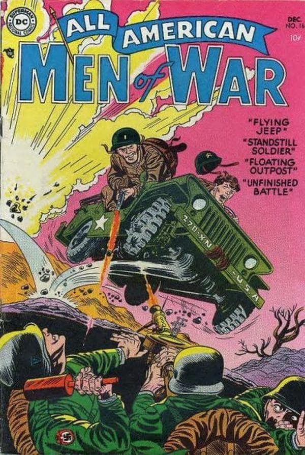 All-American Men of War #16 cover