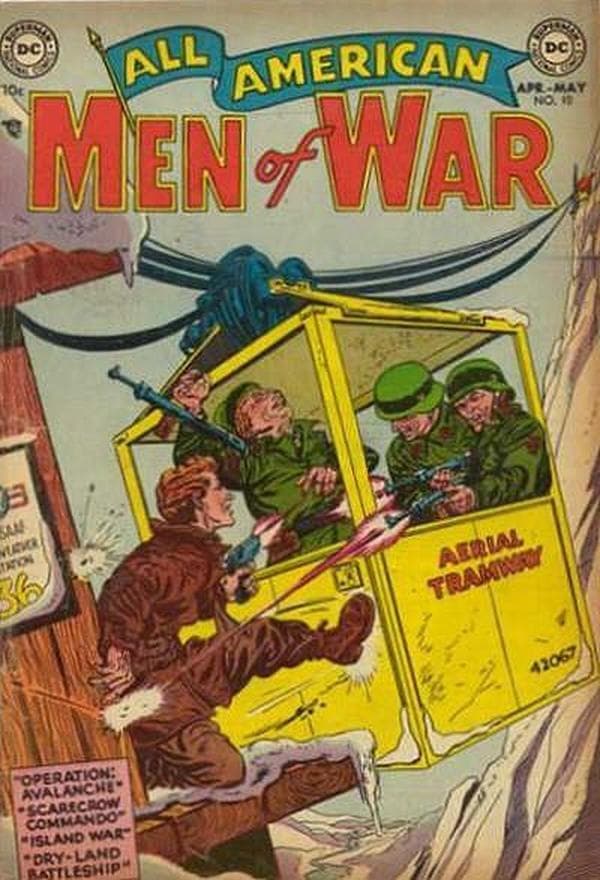 All-American Men of War #30 cover