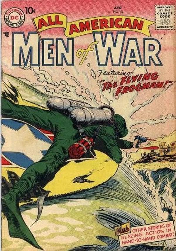 All-American Men of War #44 cover