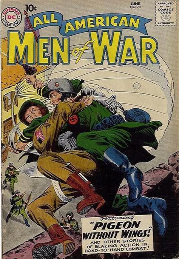 All-American Men of War #70 cover