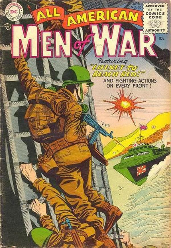 All-American Men of War #20 cover