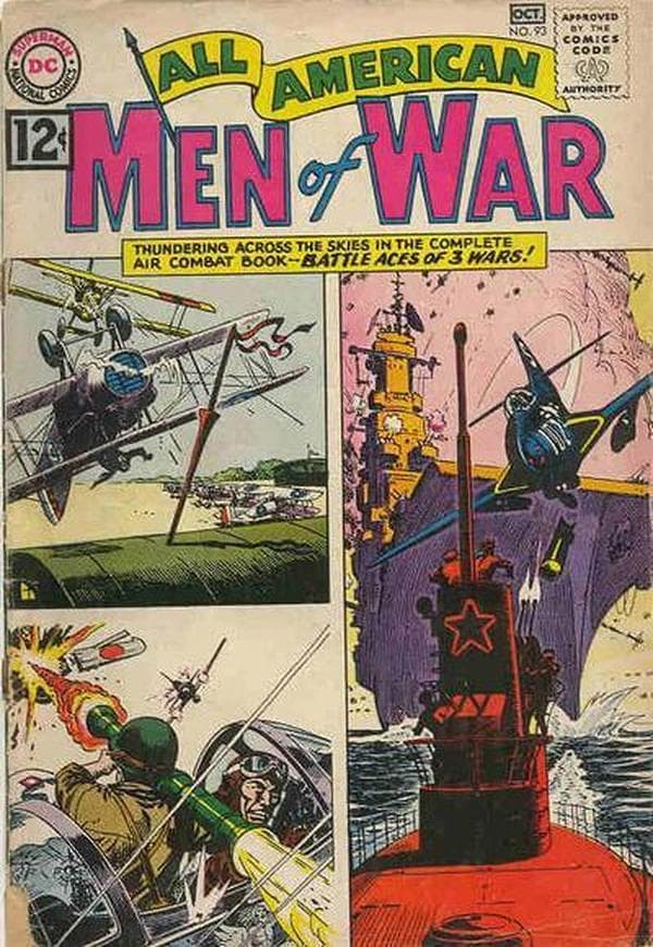 All-American Men of War #93 cover