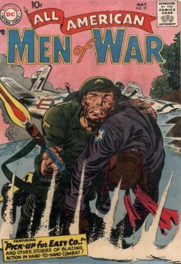 All-American Men of War #57 cover