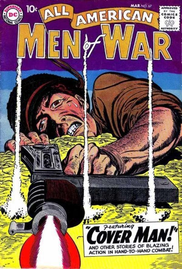 All-American Men of War #67 cover