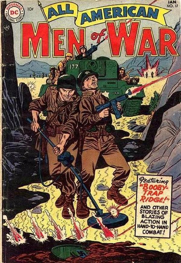 All-American Men of War #17 cover