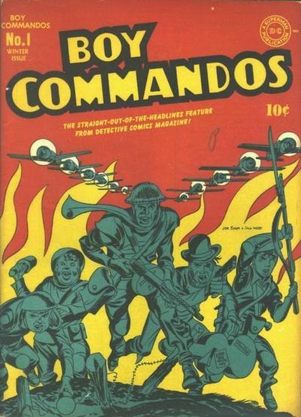 Boy Commandos #1 cover
