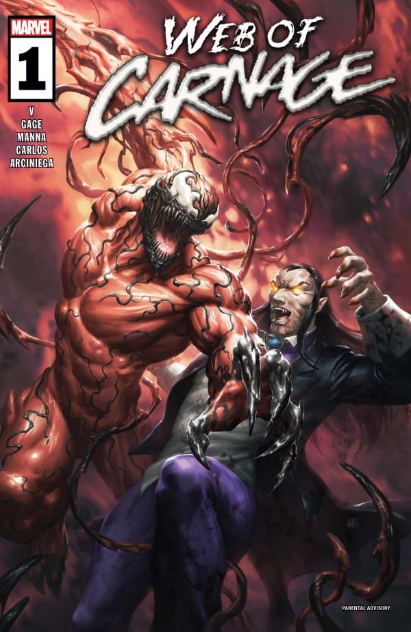 Web of Carnage #1 cover