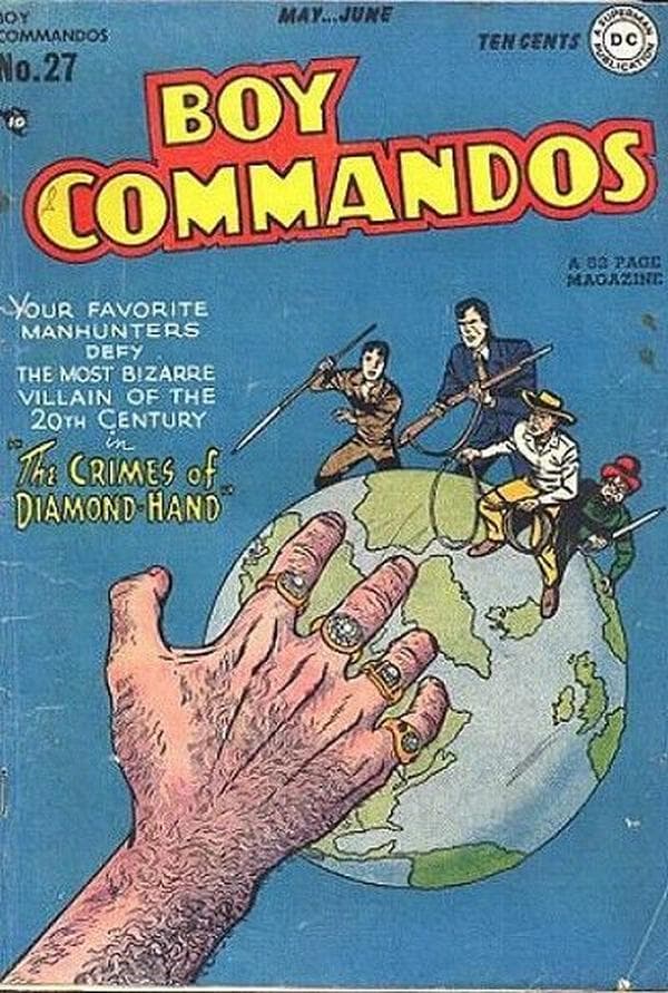 Boy Commandos #27 cover